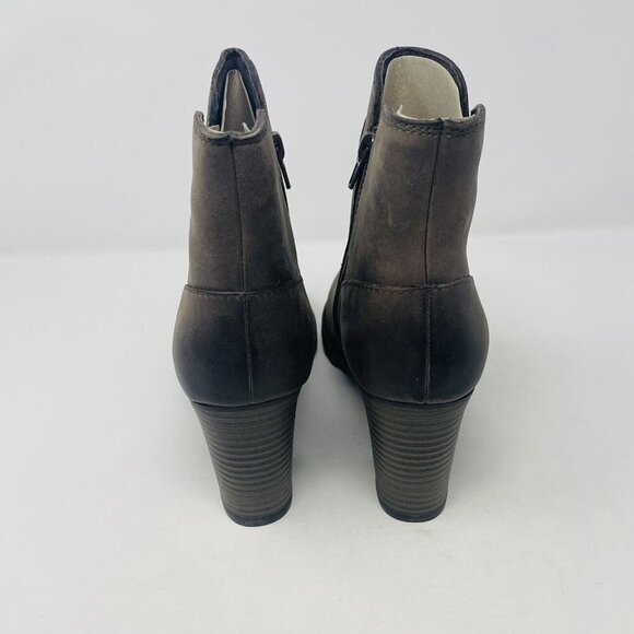 Clarks Collection Womens Size 11M Verona Step Fashion Ankle Booties Dark Taupe - Picture 5 of 8